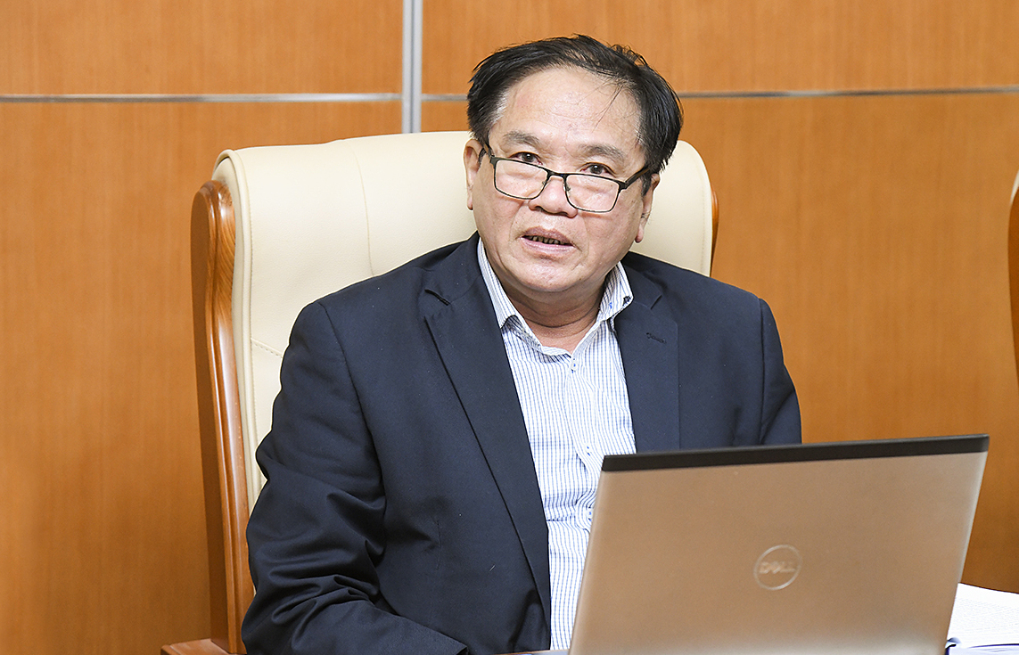 PGS.TS Nguyễn Thế Chinh, nguyên Viện trưởng Chiến lược Chính sách Tài nguyên và Môi trường. Ảnh: Media Quốc hội